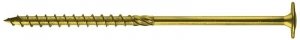 WKRĘT DO DREWNA Z KOŁNIERZEM NA TORX OCYNK ŻÓŁTY 8*260MM T40 (50 SZT)