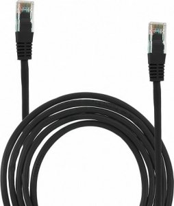 KABEL UTP 5E 1.5M CZARNY PATCHCORD (1 SZT)