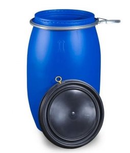 BECZKA PLASTIKOWA 60L Z OBRĘCZĄ (1 SZT)