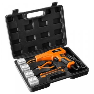 LUTOWNICA DO PLASTIKU 50W + 200 SZT ZSZYWEK (1 SZT)