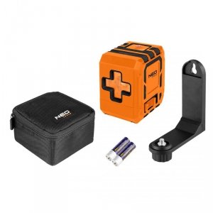 LASER KRZYŻOWY 30M ZIELONY UCHWYT+ETUI (1 SZT)