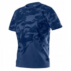 T-SHIRT ROBOCZY CAMO NAVY, ROZMIAR M (1 SZT)