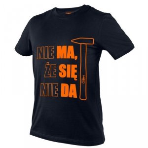 T-SHIRT Z NADRUKIEM MA SIĘ DA ROZMIAR XXXL (1 SZT)