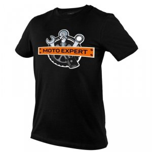 T-SHIRT Z NADRUKIEM MOTO EXPERT ROZMIAR L (1 SZT)