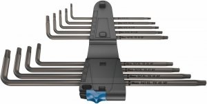 ZESTAW KLUCZY TRZPIENIOWYCH TORX, DŁUGICH, 9CZĘŚĆ (1 KPL)