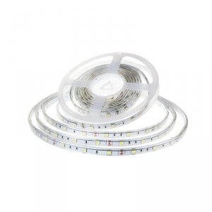 Taśma LED V-TAC SMD5050 150LED IP65 RĘKAW 4,8W/m VT-5050 30-IP65 6000K 500lm
