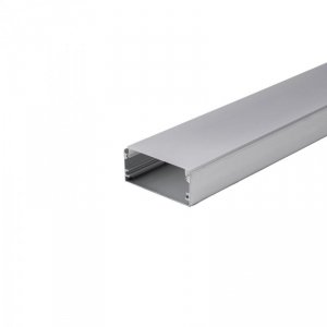 Profil Aluminiowy V-TAC 2mb Anodowany, Klosz Mleczny 20x50mm VT-8206