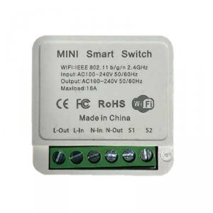 Bezprzewodowy włącznik switch WI-FI V-TAC 1x10A dopuszkowy Smart Life tuya Alexa Google Home VT-5101