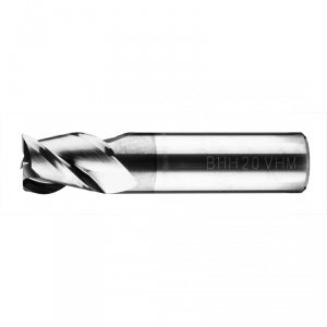 Frez węglikowy Baildon DIN 6527 K FWP3A 20 mm, VHM TiAlN, Z3, 92-20 mm