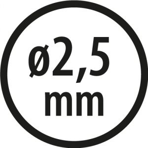 Wiertła do metalu Baildon BASIC DIN 338 RN NWKa 2,5 mm, HSS (S), 57-30 mm, wielokrotność 10
