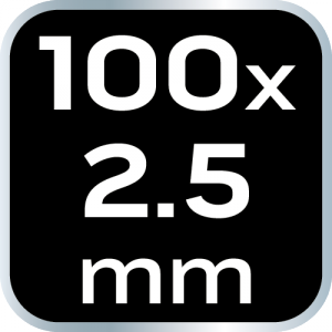 Opaski zaciskowe EXTREME czarne zestaw 75 szt.