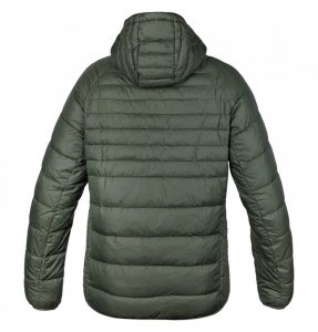 Kurtka Mix&Match, pikowana, puchowa, lekka, oliwkowo-czarna, rozmiar L