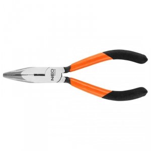 Szczypce wydłużone wygięte 160 mm