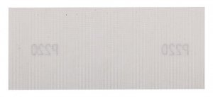 Siatka ścierna biała 115 x 280 mm, P220