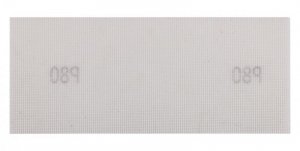 Siatka ścierna biała 115 x 280 mm, P80