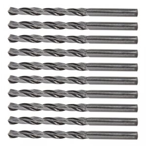 Wiertła do metalu HSS, 5.0 mm, 10 szt.