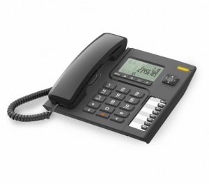 Alcatel Telefon przewodowy czarny T76