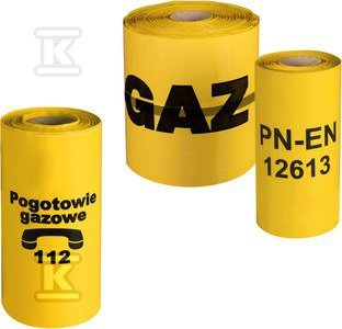 FOL.LOKAL.ŻÓŁTA-GAZ (20CMX100M) (ROL)