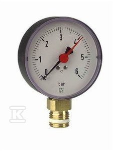 MANOMETR RF100 PIONOWY 1/2&quot; 0-4BAR (SZT)