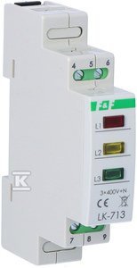 LK-713K LAMP.KONT.ZASIL 3 KOLORY 3X230V (SZT)