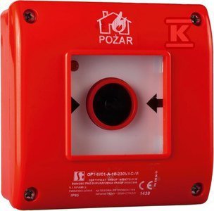 OSTRZEG.PPOŻ N/T,1NO+1NC,S230V,ZBICIE (SZT)