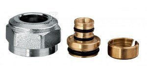 ZŁĄCZKA PROSTA 16X2-G3/4&quot; CHROM. (SZT)
