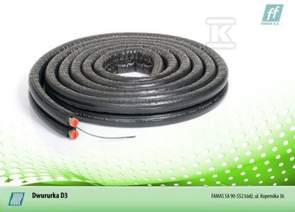 WĄŻ DWURURKA-D3 20MB,OTUL.HTS,G3/4&quot; (SZT)