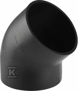 KOLANO PEHD 110/45 (KAN.HDPE) (SZT)