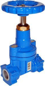 ZASUWA DO WODY DN32 PN16 GW11/4&quot; Z KÓŁ (SZT)