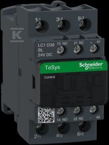 STYCZ.TESYS D AC3 38A 3P 1NO 1NC 24VDC (SZT)