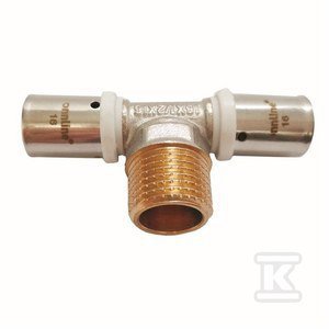TRÓJNIK ZAPRASOWYWANY GZ 16MM X 1/2&quot; (SZT)