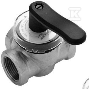 ZAWÓR OBROTOWY HRB3 PN10 20/2,5, RP3/4&quot; (SZT)