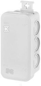 E10 PUSZ.N/T 45X90X39 10 MEMB.SZARY IP55 (SZT)