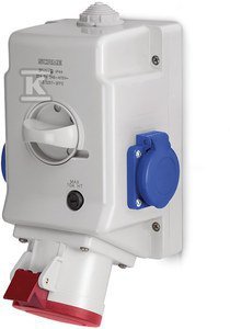 GN.Z WYŁ.0-1 16A/5P/230V IP44 OPTIMA-C. (SZT)