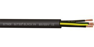 PRZEWÓD STER.BIT 500 BLACK FR 3G0,75 (m)