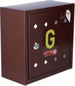 SKRZYNKA 300X300X150 NATYNK.PROSTA-BRĄZ (SZT)