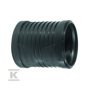 NASUWKA PP-HT SITECH+ 110 SANIT. CZARNA (SZT)
