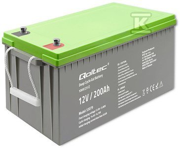 AKUMULATOR ŻELOWY DEEP CYCLE 12V 200 (SZT)
