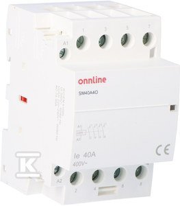 STYCZNIK MOD.4NO 40A 20V ONNLINE (SZT)