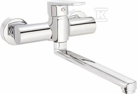 BATERIA KUCHENNA ŚCIENNA TUBO, CHROM (SZT)