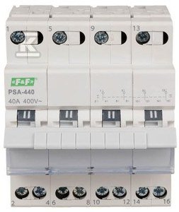PRZEŁĄCZNIK SIEĆ-AGREGAT 4-P 40 A (SZT)