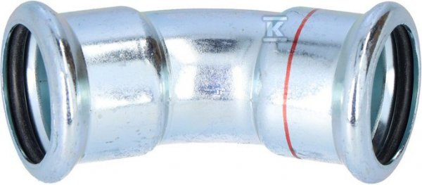 KOLANO 45 ST.28X28 STEEL SPRINK. (SZT)