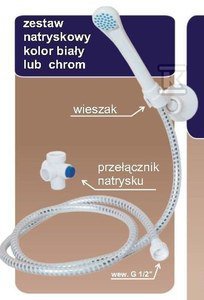 NATRYSK KOMPLETNY BIAŁY DAFI (SZT)