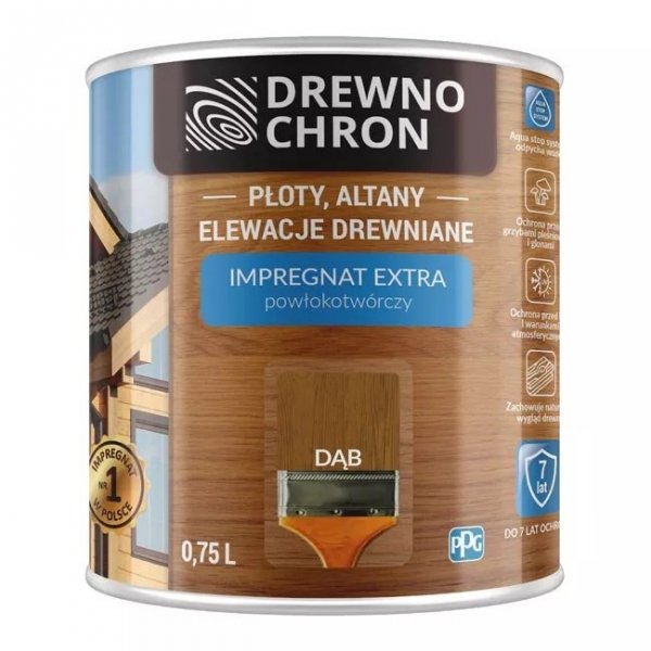 DREWNOCHRON IMPREGNAT POWŁOKOTWÓRCZY DĄB 2.5L (1 SZT)