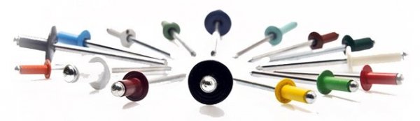 NIT ZRYWALNY ALUMINIOWO-STALOWY 4.0*8MM RAL 8017 (5 STO)