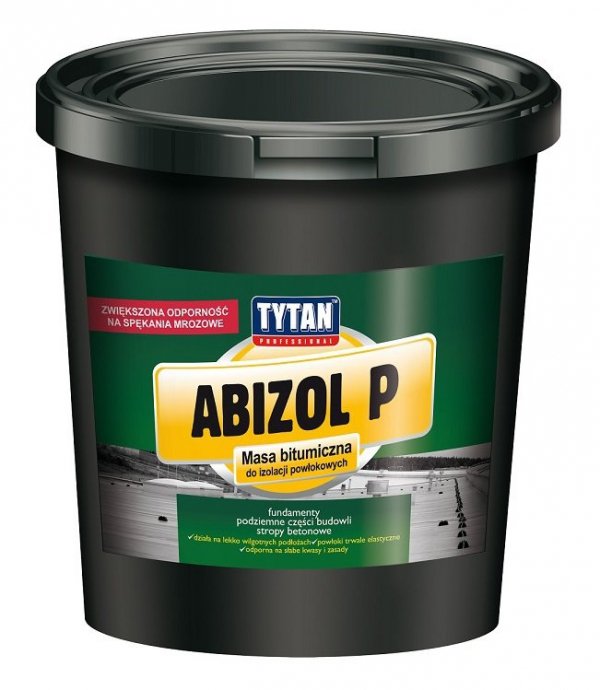 ABIZOL P TYTAN MASA BITUMICZNA DO IZOLACJI POWŁOKOWYCH 18KG (1 SZT)
