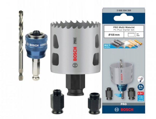 PIŁA OTWORNICA PRO MULTI MATERIAL PC PLUS 68 MM STARTER KIT (1 SZT)