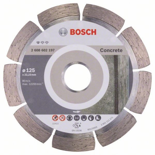 TARCZA DIAMENTOWA STANDARD OF CONCRETE 125MM (1 SZT)