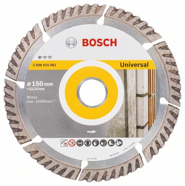 TARCZA DIAMENTOWA BUDOWLANA S4U 150MM (1 SZT)