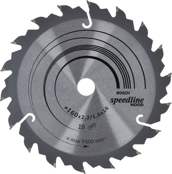 PIŁA TARCZOWA H SPEEDLINE 160*2,4*16Z*18 (1 SZT)